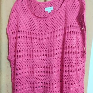 Pink women's blouse